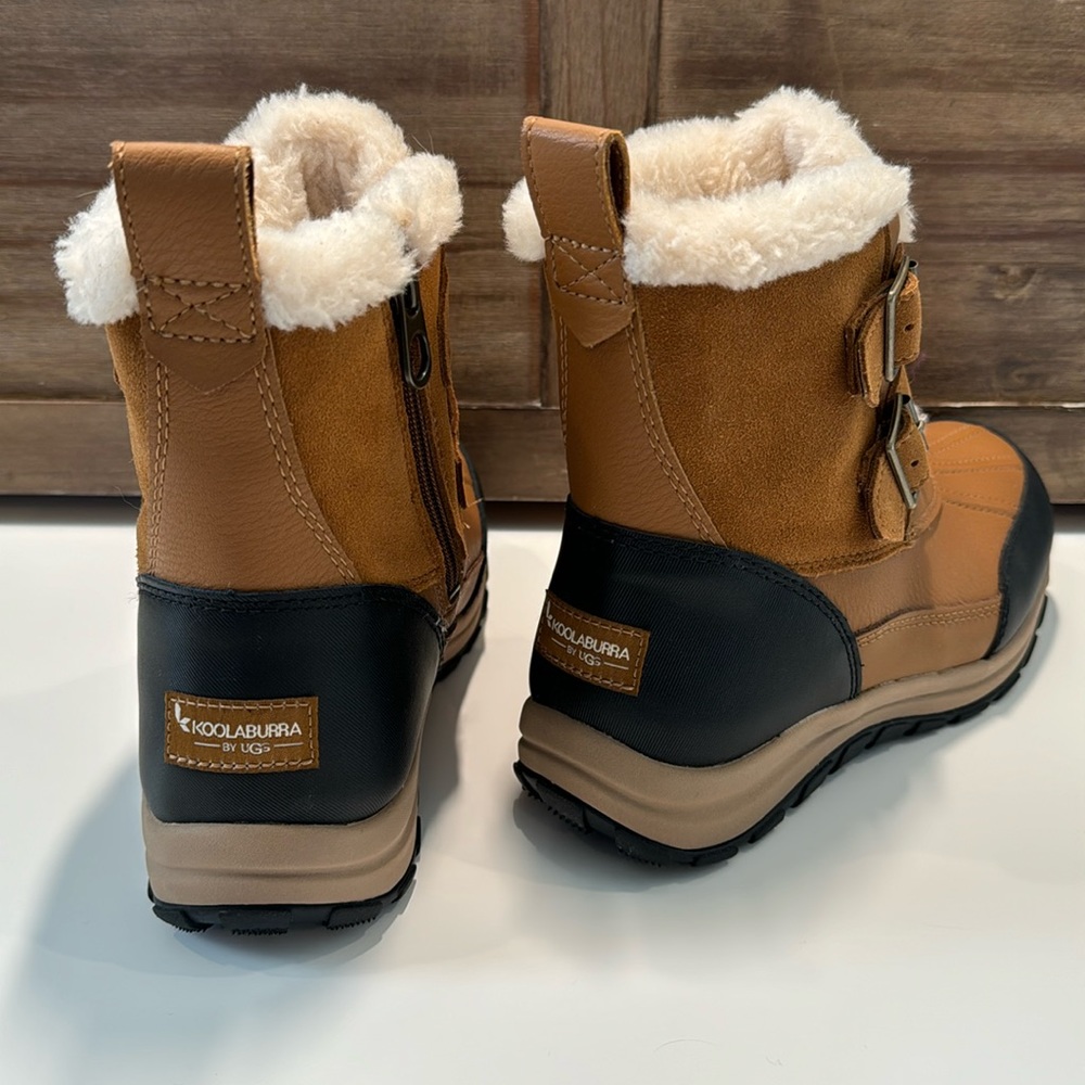 Kookaburra by Ugg W Impree Moto, Women’s size 8, Chestnut & black